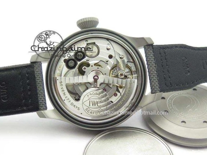 MIROTIME 0515 SunProtective Big Pilot Real PR IW500910 “Patrouille Suisse” ZF 1:1 Best Edition On Gray Nylon Strap 7278